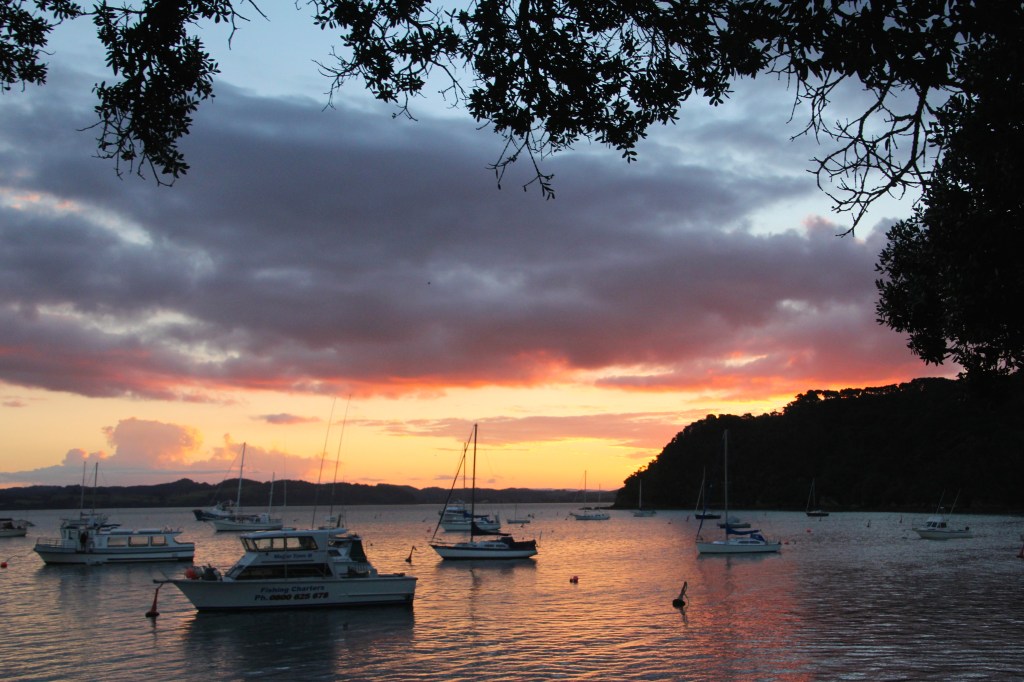 If you found yourself in Russell of an evening, and fancied a quiet refreshing beverage. You might have this as your backdrop, or foreground, depending on where you sit.