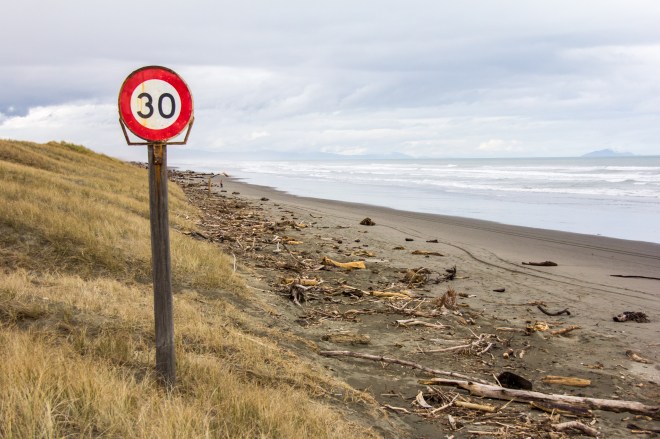 That's a road, there's a speed limit, see?