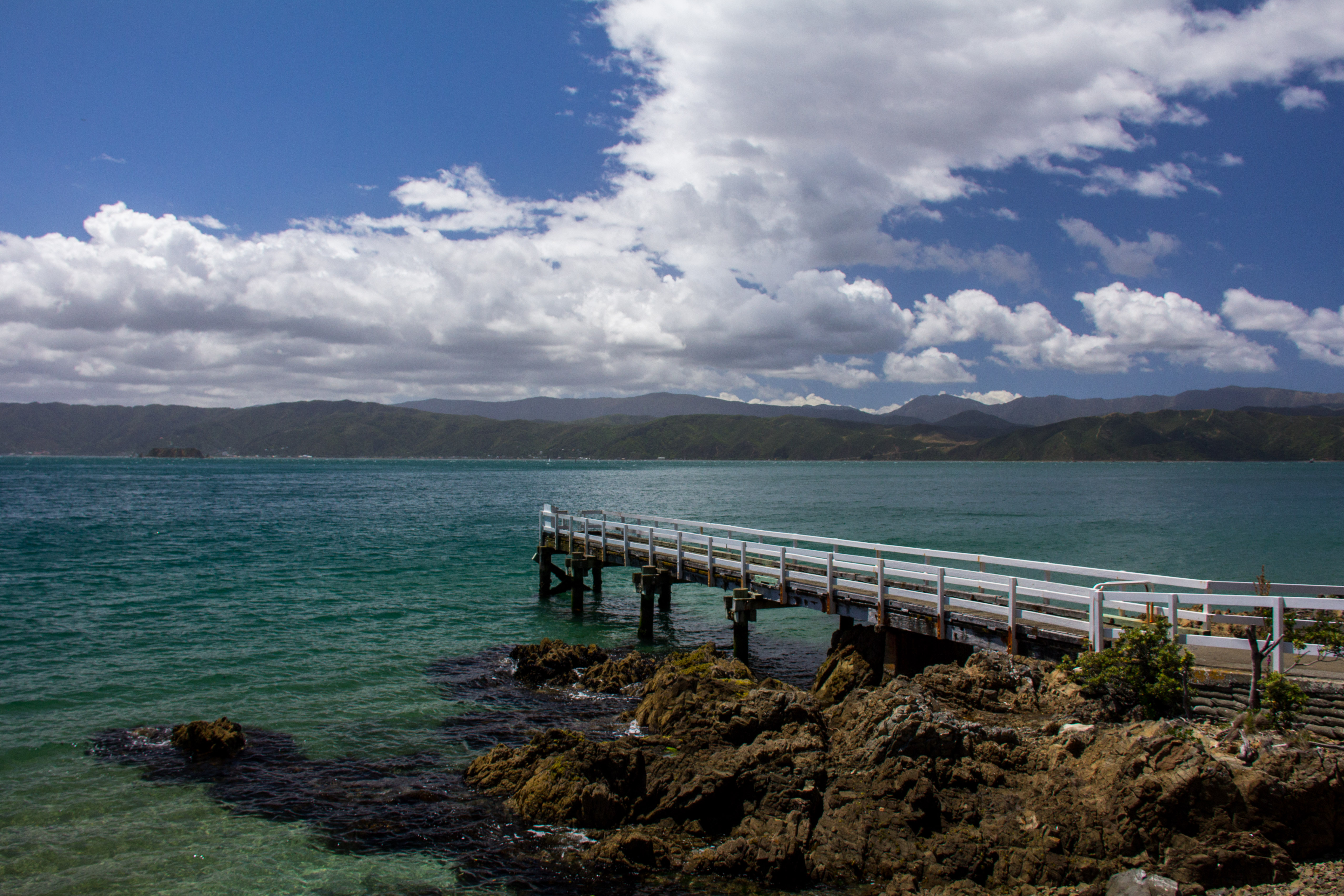 Empty Karaka Bay Jetty_