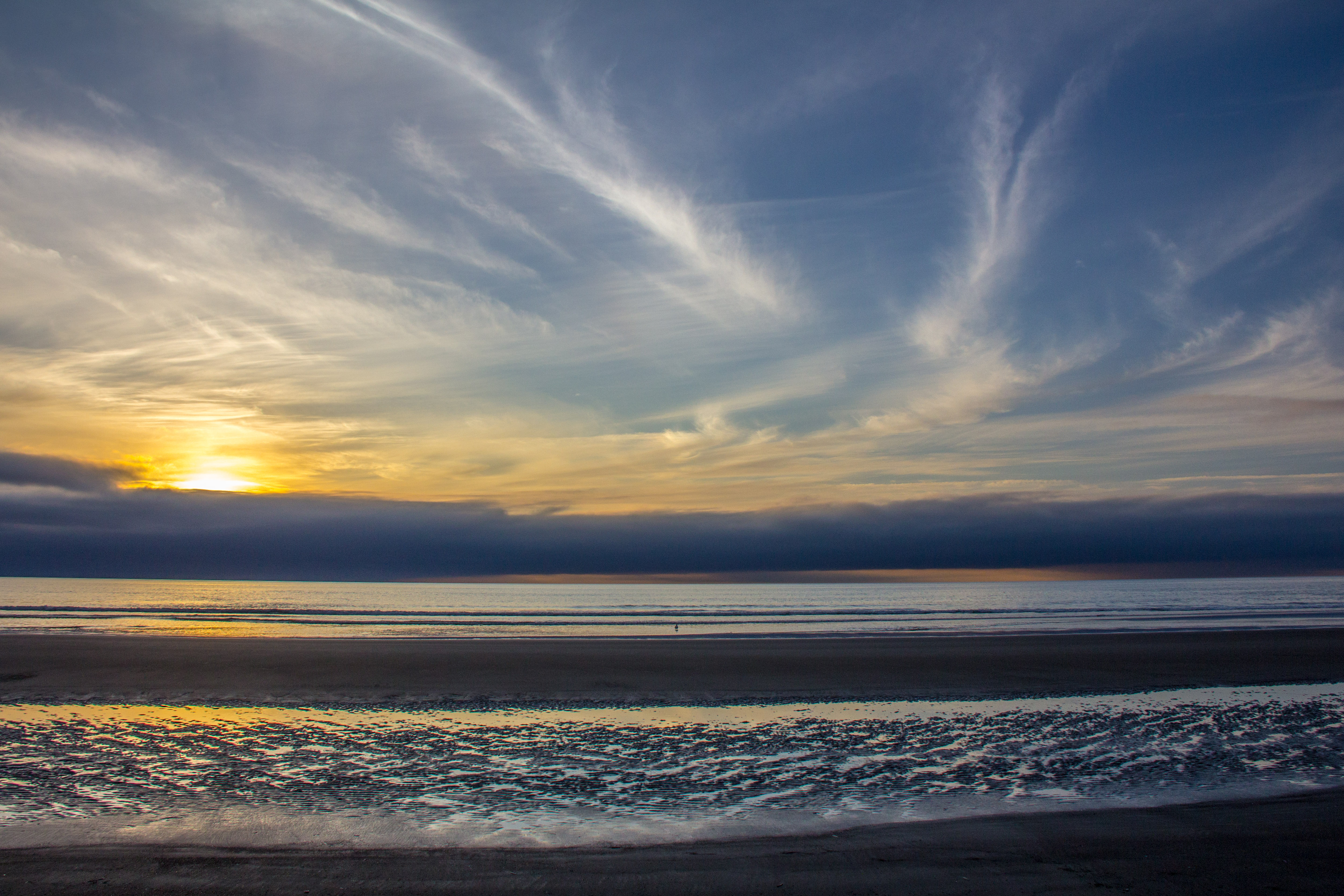 Evolution of a cloud bank 1
