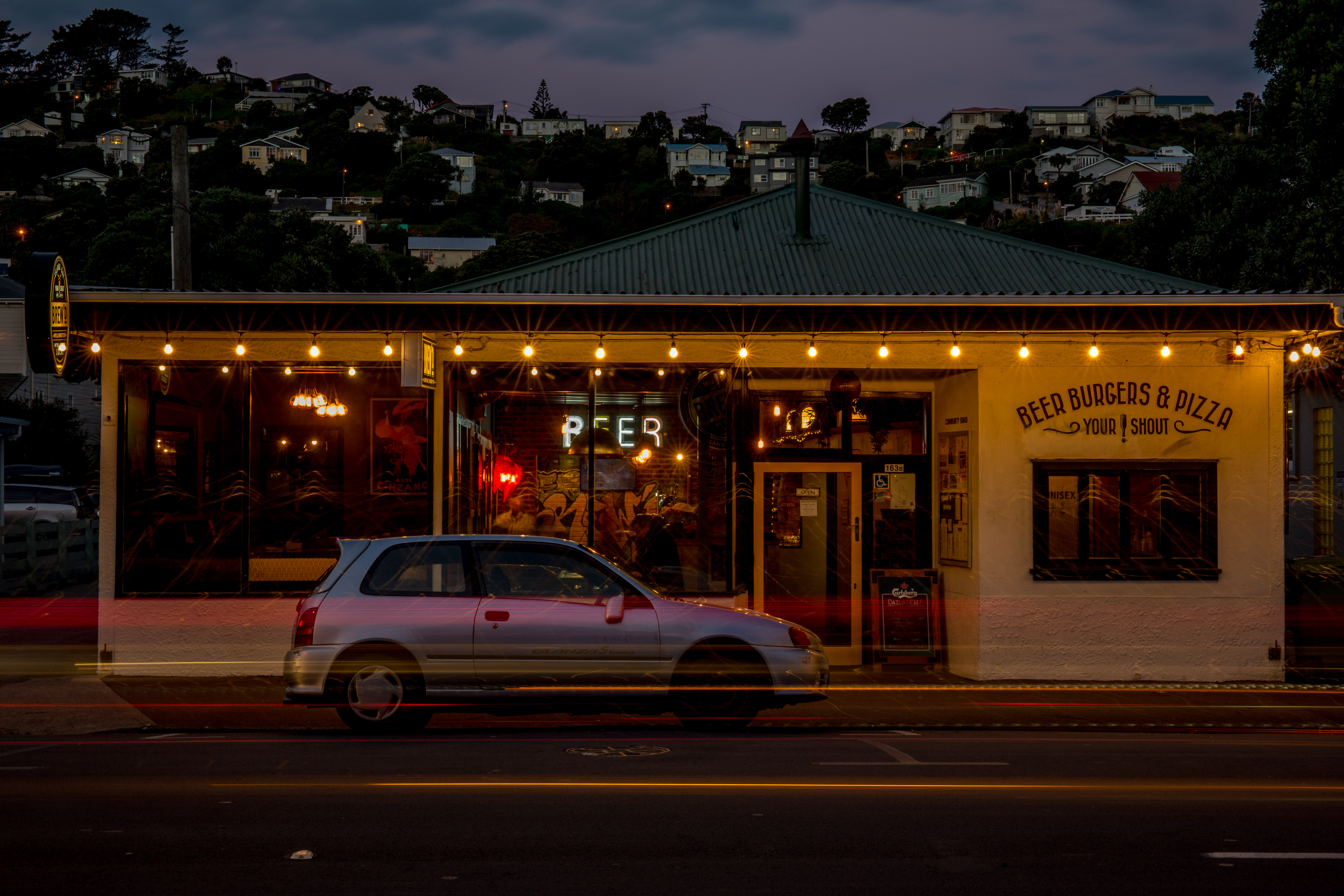 Island Bay Brew'd front on