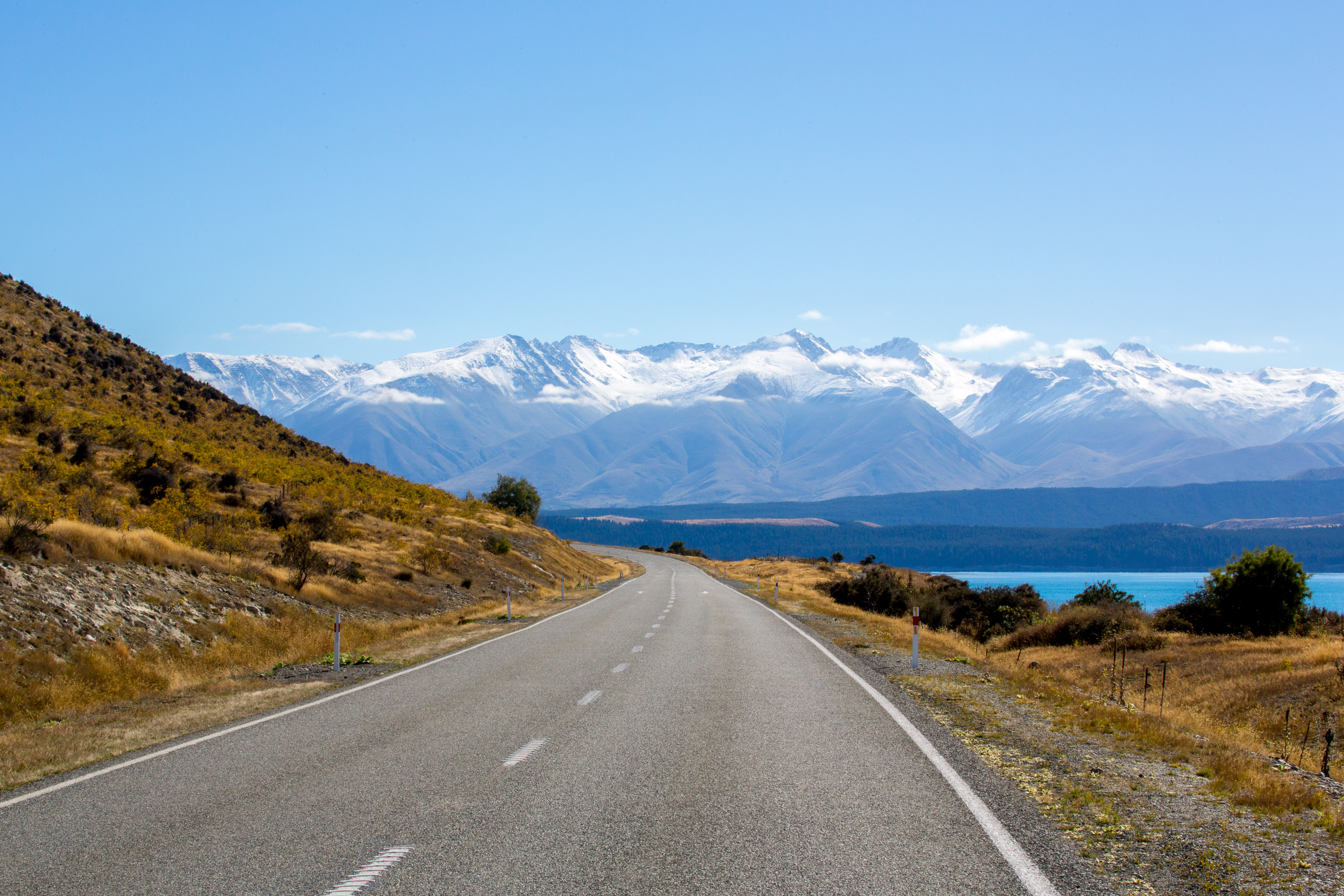 Pukaki shore road